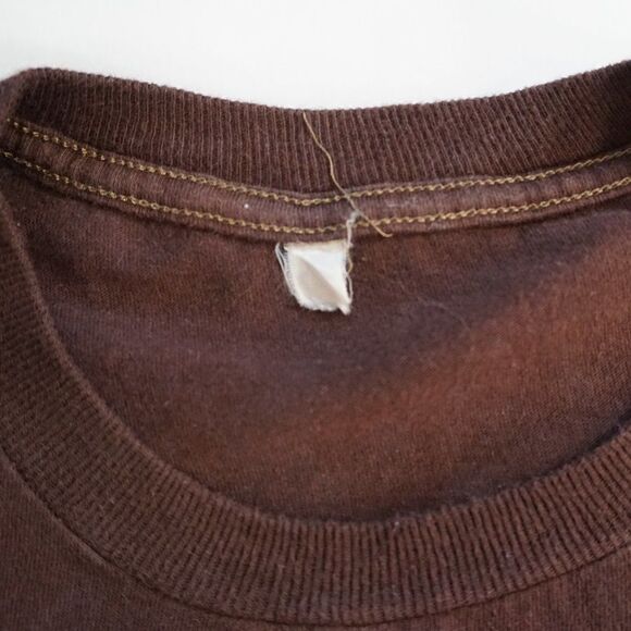 Vintage 90 Costa Rica Bird T Shirt Made by Kuna Yala Indians Quilted Unisex Sz M - Picture 8 of 8